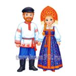 Фигура народов России "Русские"