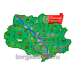 Стенд “Томская область” 1000*700