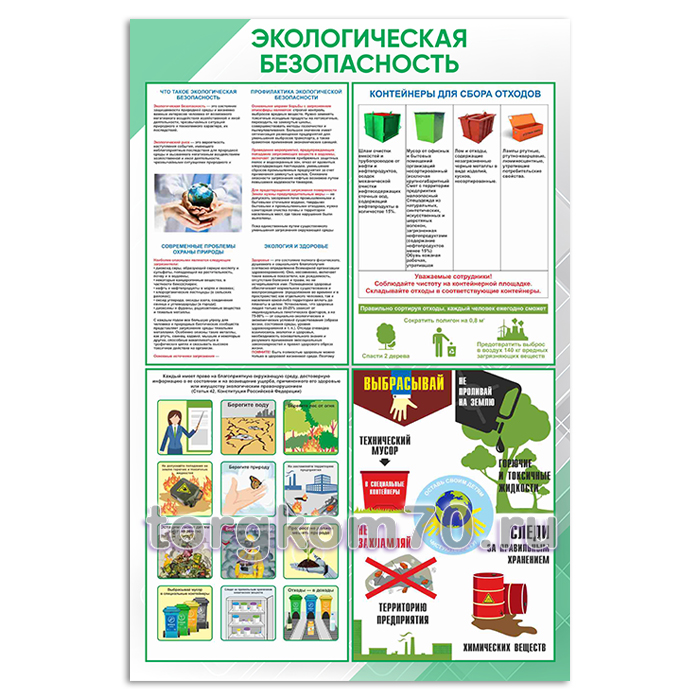 ba084742b36011ee84e78af3fd022432_ba31ccc0b36011ee84e78af3fd022432 Стенд "Экологическая безопасность" — изображение 1