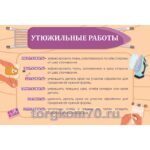 Стенд «Утюжильные работы»